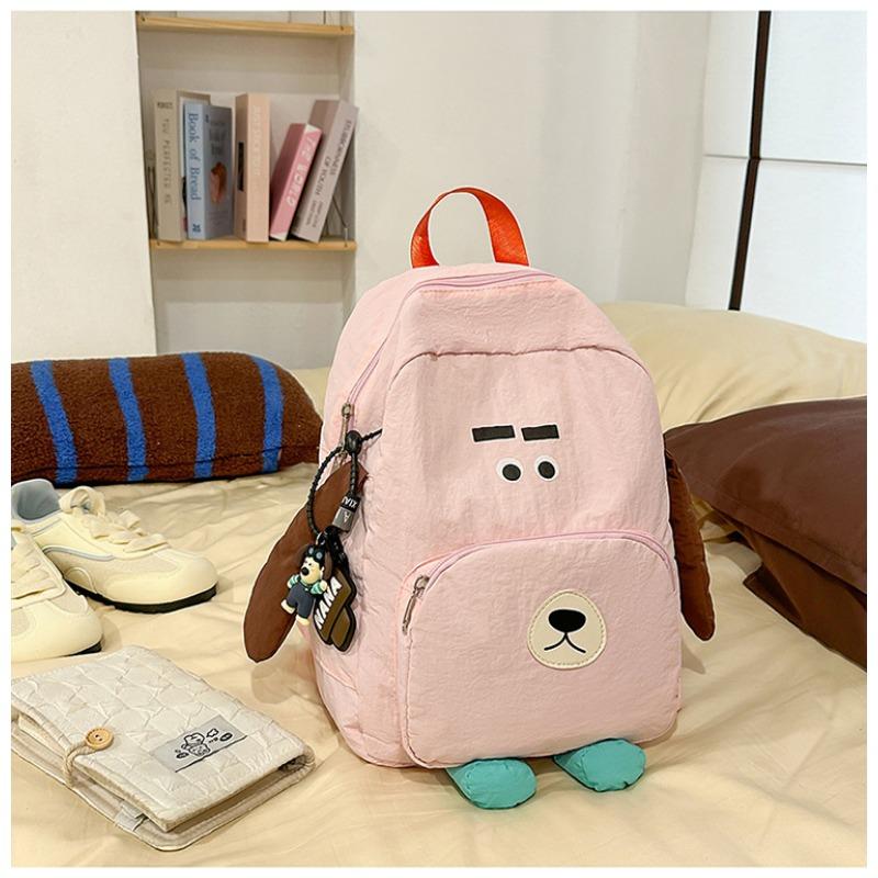 New high-value, fresh, sweet and cute puppy backpack, large-capacity backpack for primary and secondary school students