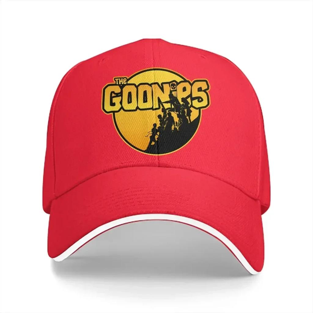 Washed Unisexs Baseball Cap Retro Trucker Snapback Caps Dad Hat The Goonies Movie Golf Hats