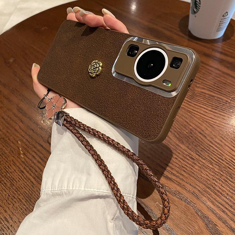 Applicable VIVOX200Pro Camellia mobile phone case s20 retro moon pit leather pattern X90 advanced sense Y78 protective case