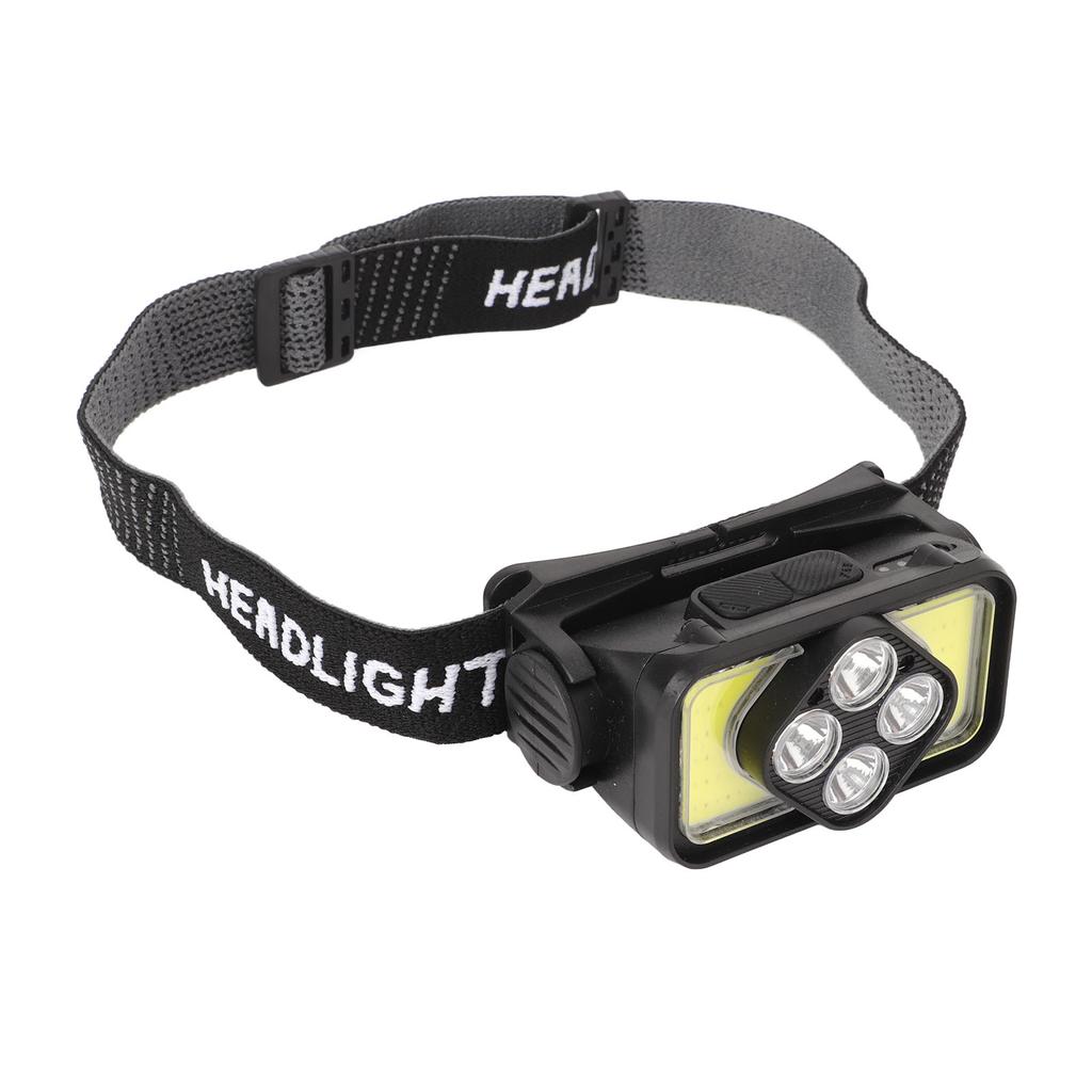 COB Head Lamp USB Rechargeable Led Head Lamp IPX4 Waterproof Headlight Motion Sensor Outdoor Fishing Camping Headlight