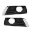 1pair Fog Light Cover Grille Bezel Left Right Fog Light Frame Replacement for Chevy Malibu 2012 To 2015