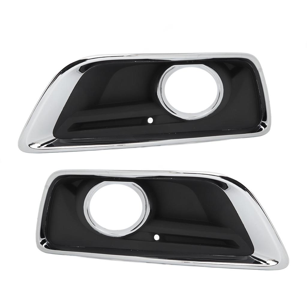 1pair Fog Light Cover Grille Bezel Left Right Fog Light Frame Replacement for Chevy Malibu 2012 To 2015