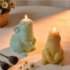 Top Quality Easter Baking Molds Reusable Bunny Egg Easy Release Silicone Candle Making Molds Easter Decor for Plaster Wax Clay