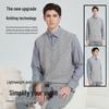 Hengyuanxiang Men's V-Neck Thickened Cashmere Vest