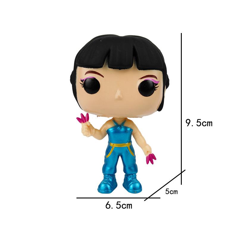 10 Stück Kpop Dämonenjäger Figur PVC Modell Anime Figur Sammlung Statue Schreibtisch Dekoration Puppen Kinderspielzeug Halloween Geschenke