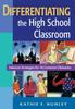 The Differentiating the High School Classroom : Solution Strategies for 18 Common Obstacles Book