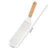 Stainless Steel Tiramisu & Teppanyaki Cooking Spatula for Pancakes and Crepes