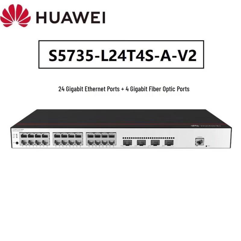 

Huawei S5735-L24T4S-A-V2 Enterprise Gigabit Managed Switch