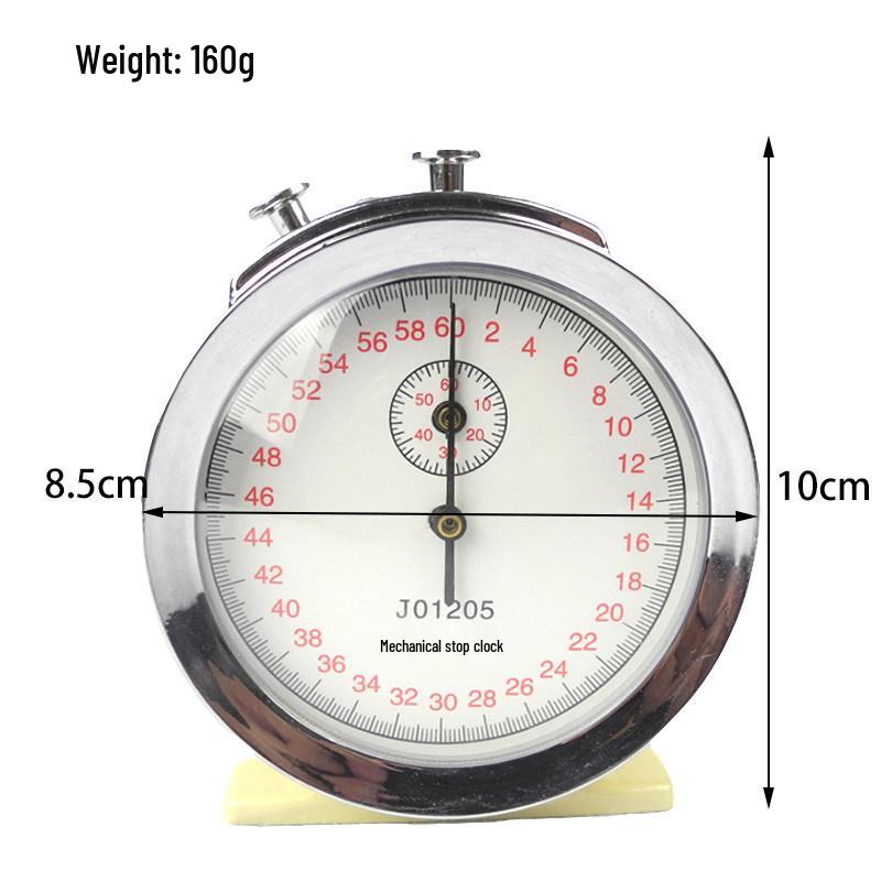 Mechanical & Electronic Stopwatch for Physics & Sports Timing - 60s/30s