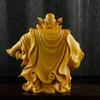 wood carved handlebars, domineering and auspicious, Zhong Kui character decorations, demonic and demonic control, and exquisite