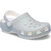 Crocs Classic Iridescent Glitter Clog Toddler White 210985 100