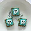 10 Pcs Cute Cartoon Halloween Ghosts, Skeletons, Pumpkins Flat Back Resin DIY Jewelry Hairpin Craft Decoration Accessorie