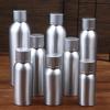 30/50/60/100/120/150/200/250Ml Aluminum Bottle With Lid Cosmetic Refillable Bottles Silver Lid Aluminum Container Travel Bottle