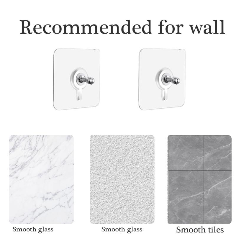 10pcs Traceless Wall Hook  Self Adhesive Pictures Frame Hangers Self Adhesive Hook  Set for Home & Office Decors  Silver