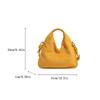 Large Capacity Slouchy Hobo Bags Shoulder Bag Solid Color Tote Bag  Holiday