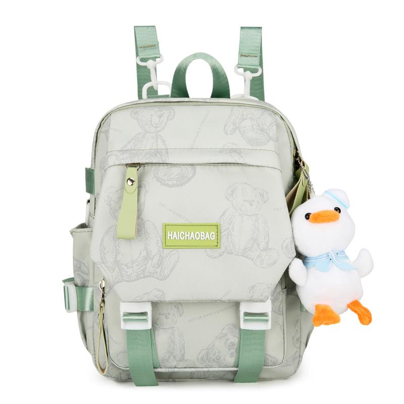 Schoolbag Japanese small fresh campus trend student schoolbag large capacity fashion backpack casual commuter backpack