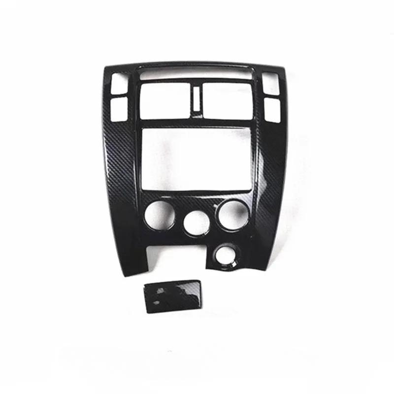 For Hyundai Tucson (2006-2013) Carbon Fiber ABS Gear Panel & Window Lifter Vent Frame - Interior Accessories