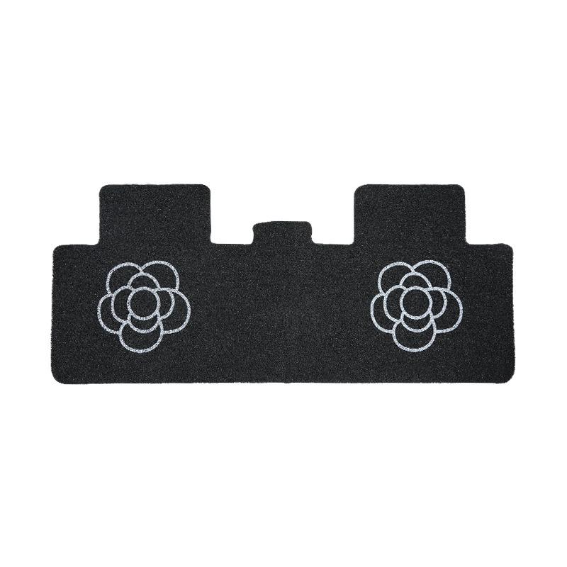 Tesla Model 3 & Model Y Custom Silk Ring Non-Slip Floor Mats - Full Surround Interior Foot Pads