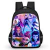 Cartoon School Bags For Boys Girl,16In School Backpack With Double Zipper Pocket,K-Ppop Kids Bags For Pupil Students, Best Gift
