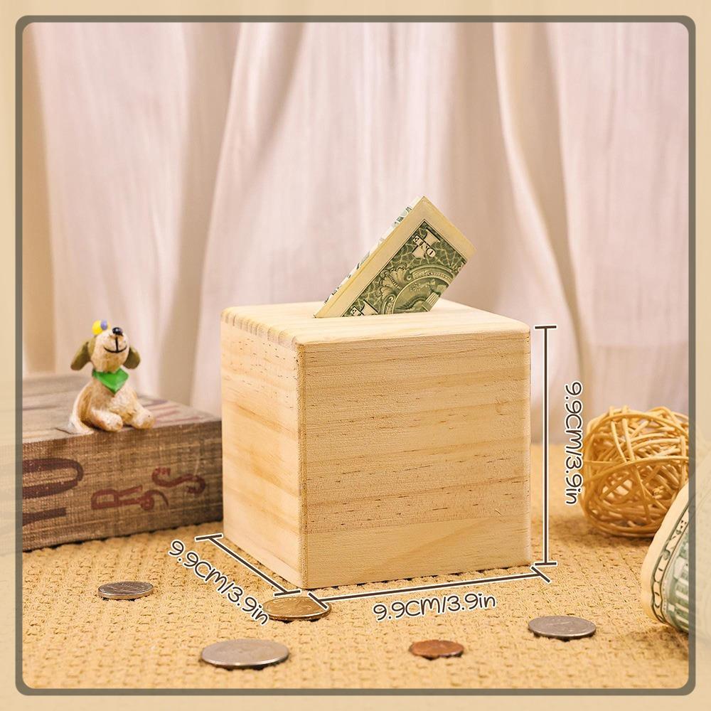 Personalizowana Świąteczna Atmosfera Skarbonka, Dekoracja Pokoju, Idealny Prezent Świąteczny, Ucz Oszczędzania w Stylu!