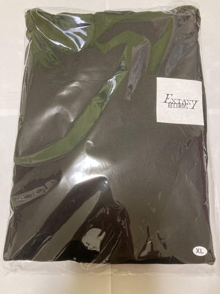 X JAPAN YOSHIKI EXTASY RECORDS "Muteki" CF Hoodie Schwarz "XL"