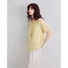 Demana Pure Cotton Lace Ruffle Blouse