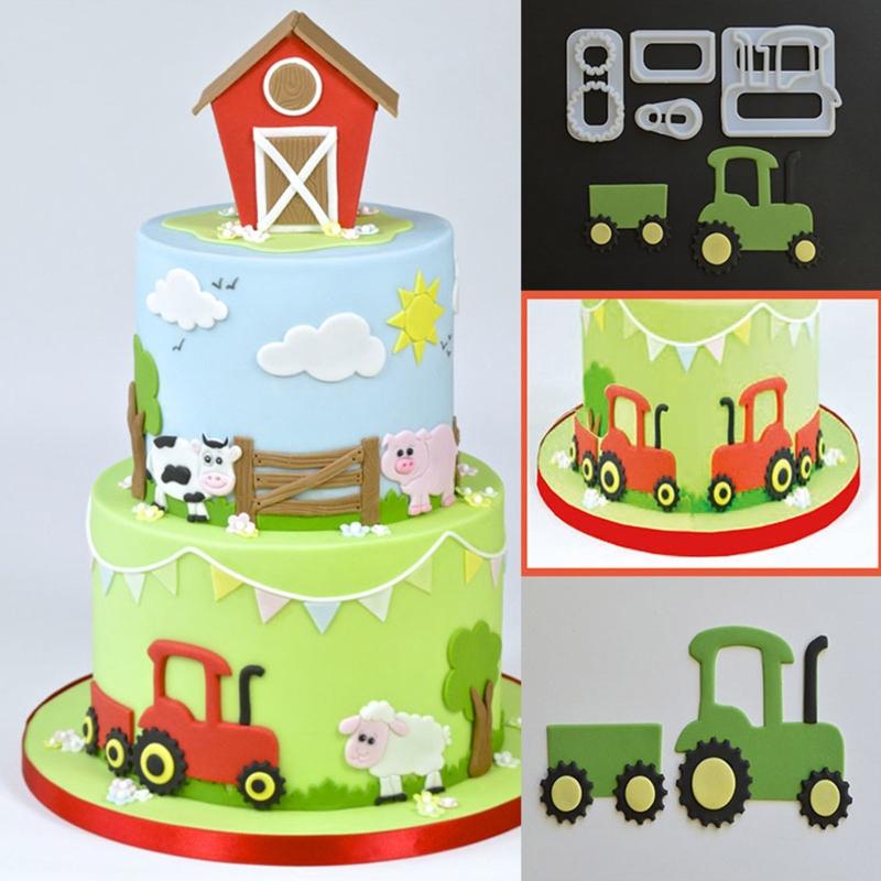 Chocolates Biscuit Fondant Stamp Pastry Fudge Cutter Mould Cake Decorating Accessories DIY Baking Tools Kitchen Gadgets