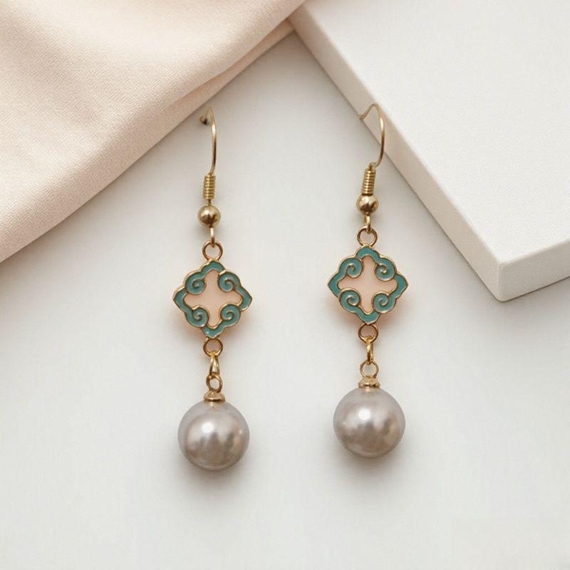 

Dujimi Ziyun Youfang Purple National Style New Chinese Style Earrings Earrings Ear Clips Stud Earrings Butterfly Retro Cheongsam Jewelry Yunzhu Qimeng