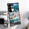 Surfboard Surfing Surf Summer Plating Phone Case For Samsung Galaxy S24 S25 FE S26 Edge S23 Ultra S22 S21 Plus S20 Anti-Fall Air