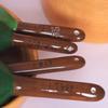 Ceramic Measuring Spoons Set with Base Baking Spoons Flower Pot Cactus Ornament  Powder Scoop