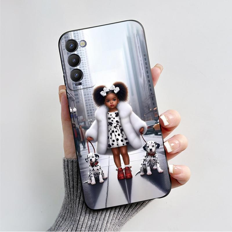 For Tecno Camon 18P Phone Case Shockproof Cover Cute Cartoon Love Heart Soft Funda For Tecno Camon 18 Premier Camon18 18i Bumper