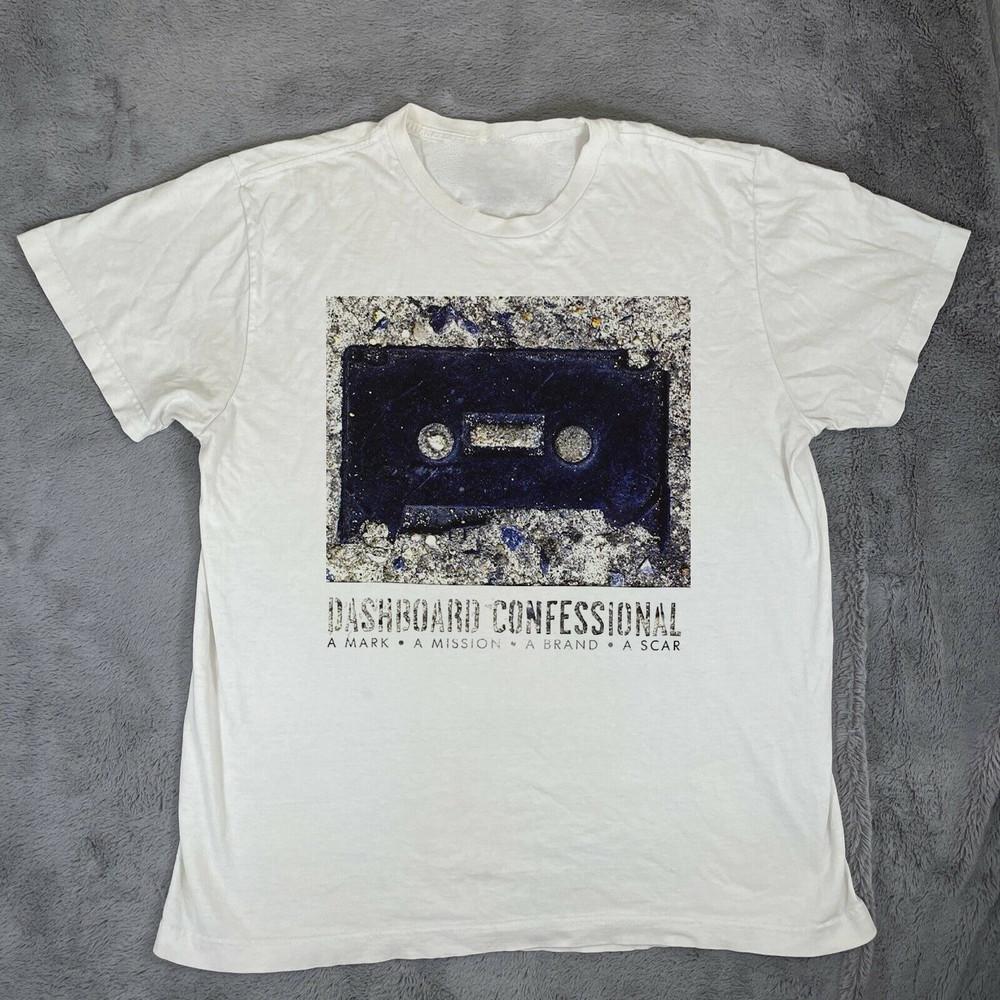 Dashboard Confessional A Mark A Mission A Brand A Scar  Full Size S-5XL Unisex T-Shirt M