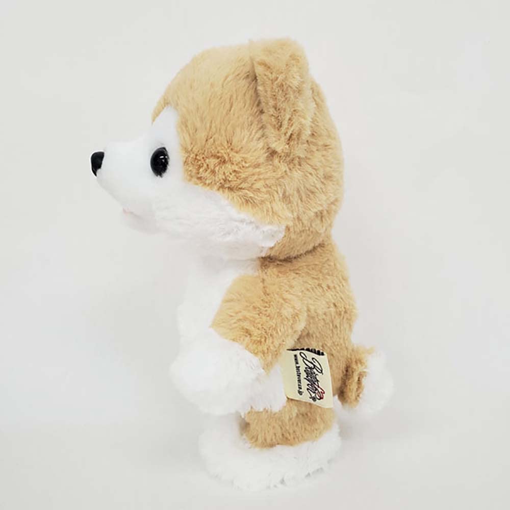 BESTEVER Moving Plush Toy, Talking, Walking Puppy, Akita Dog, 49074