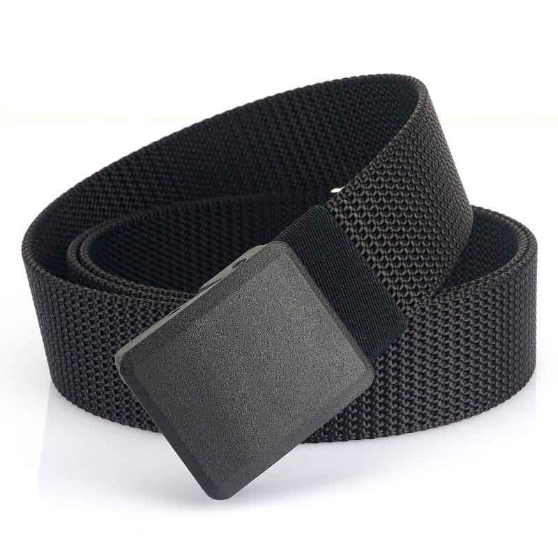 Military Automatic Buckle Nylon Belt Outdoor Hunting Multifunctional Tactical Canvas Belt Premium Grade Men Belt 120cm