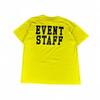 90's Concert Event Staff Yellow T-Shirt Size XL