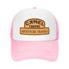Camel Trophy Racing Print Netz-Baseballkappe Unisex Sommer Atmungsaktiv Sonnenschutz Snapback-Hut Outdoor Trucker-Hüte Papa-Hut