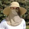 Men's 3-Piece Fishing Hat Set - Camo Military Sun Hat with 12cm Shawl Veil, Sandproof & Waterproof for Summer Outdoor Camping
