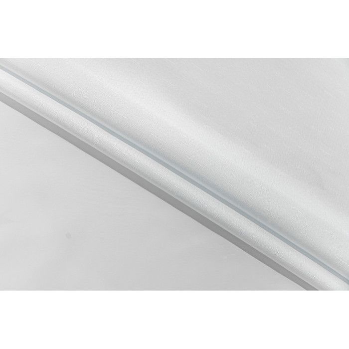 Nappe enduite avec traitement antitache Blanc carrée 180 x 180 cm