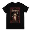 Men Clothing Summer T-shirts Black Metal Behemoth Printed O Neck Short Sleeve Tees Tops Oversized T Shirt Man Streetwear