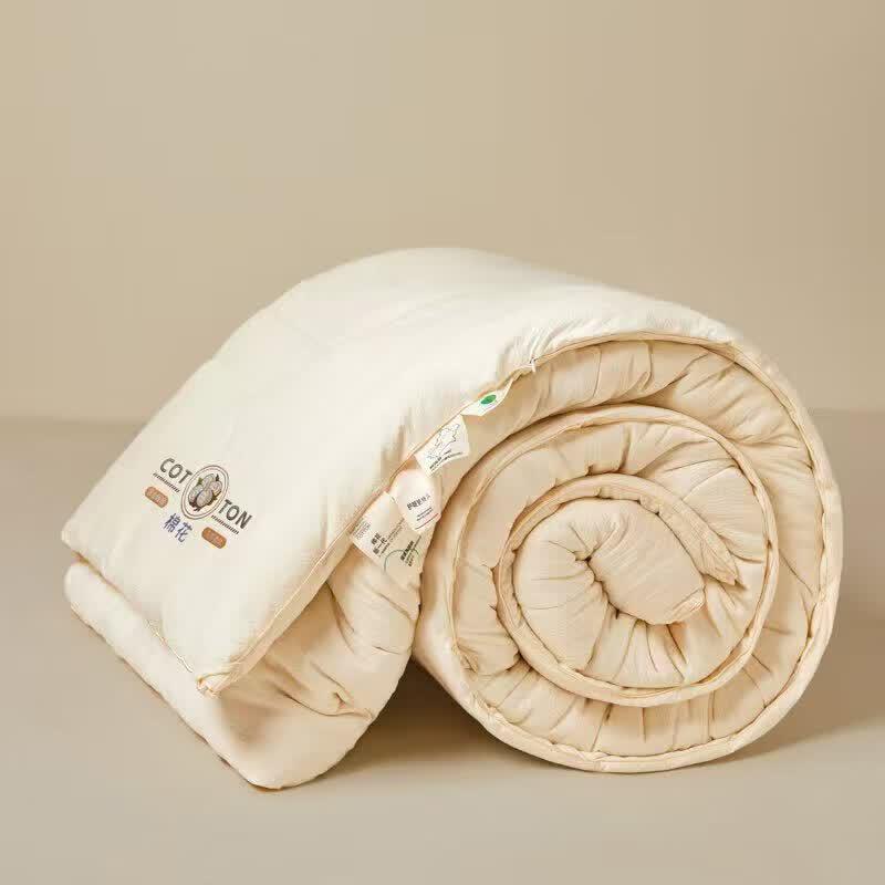 Western Jacquard Feather Silk Cotton All-Season Quilt