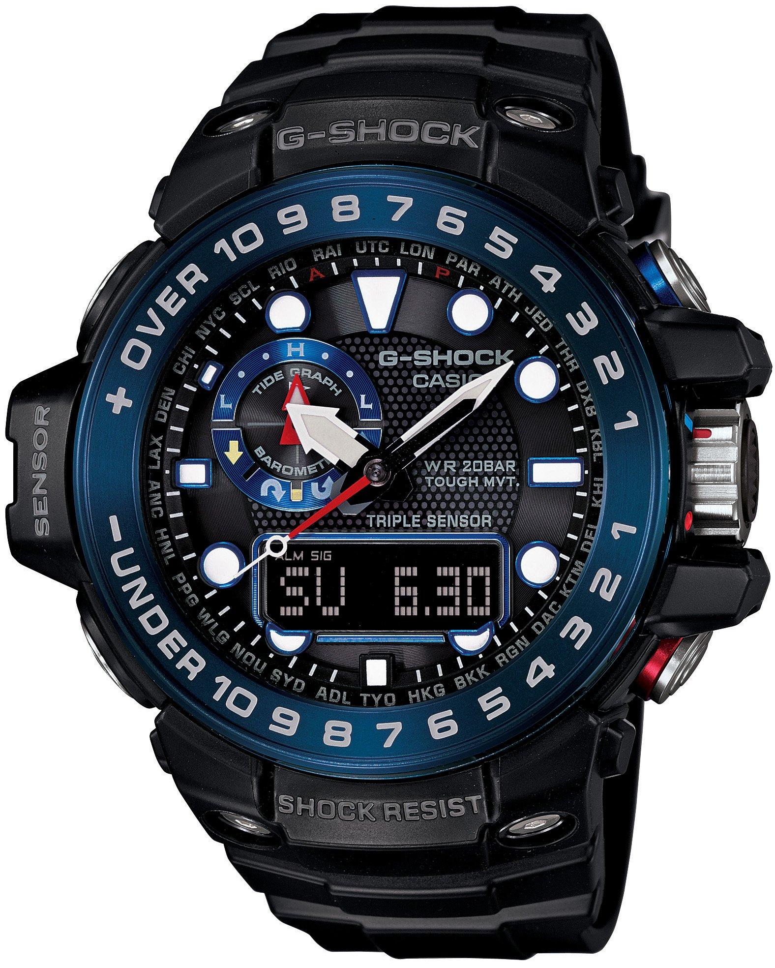 

Годинник GULFMASTER Radio Solar Black [Casio] G-Shock [] GWN-1000B-1BJF Чол.