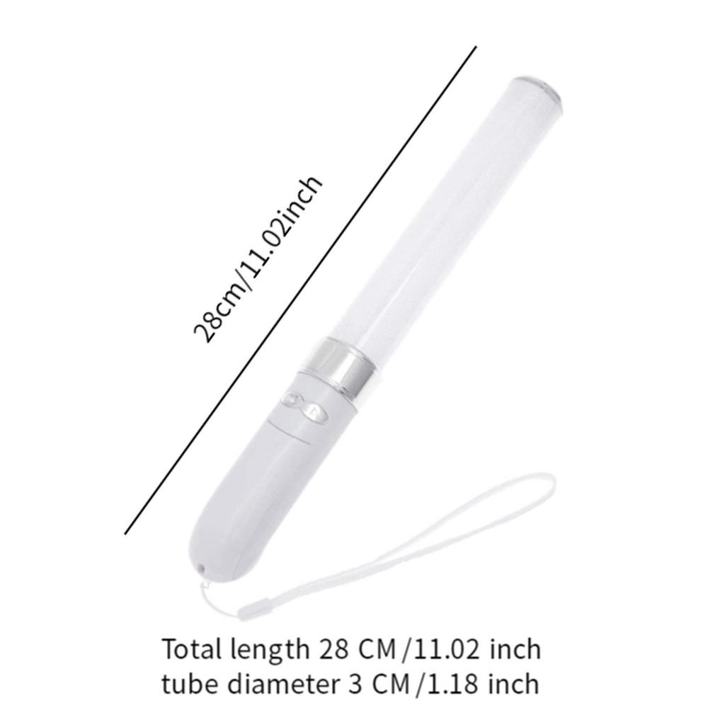 LED Glow Light Stick 18 Colors Change Handheld Light for New Year Eve Gender Reveal Decoration Music Festivals Weddings Party