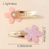 BABY BOWS 16Pcs/set Glitter Rainbow Heart Star BB Handmade Hair Clips for Girls Hairpins Barrettes Headwear Hair Accessories