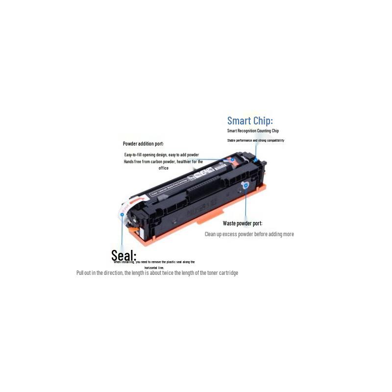 Compatible HP CE411A Blue Toner Cartridge