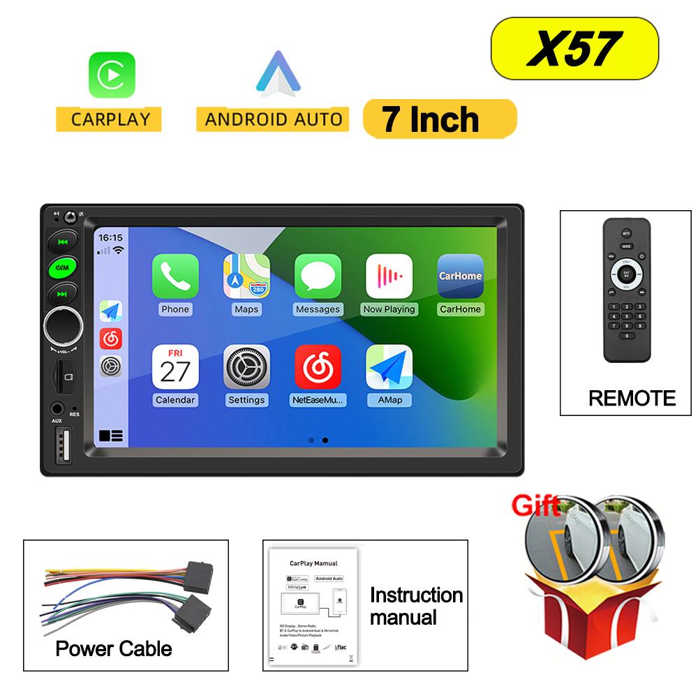 

7 /9 /10 автомобильный радиоприемник Android 13 Androidauto Carplay WIFI GPS автомобильный аудиоплеер автомобильный мультимедийный проигрыватель для Hyundai Nissan Toyota Kia