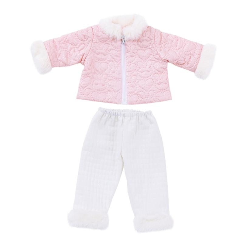 

Fashionable Winter Doll Outfits Portable for Most Dolls Quilted Coat Leggings Party Supplies Dress with Accessories 1