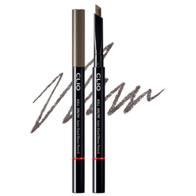Clio Kill Brow Auto Hard Brow Pencil 24AD, Shade 01 Natural Brown, 1 Pcs