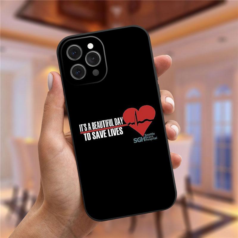 Greys Anatomy You Are My Person Black Soft Silicone Phone Case For iPhone 13 Mini 11 Pro 12 Pro Max 6S 7 8 Plus XS Max XR Cover