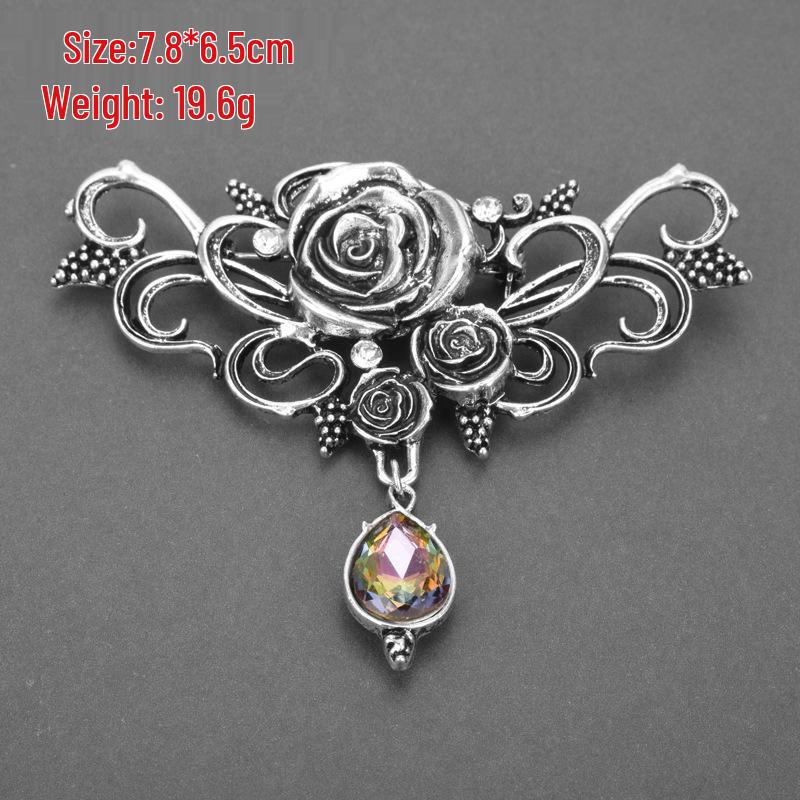 Scottish Thistle Celtic Knot Brooch Pin