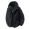 Herren Arbeitsjacke im Bergsteigerstil Winddicht Wasserabweisend Outdoor Wandern Reise Mantel